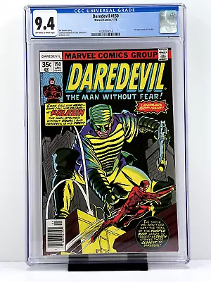 Buy Daredevil #150 CGC 9.4 - 1st Apperance Of Paladin - Jim Shooter Story 1978 • 104.25£