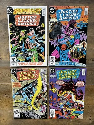 Buy Justice League Of America 250 251 252 253 LOT RUN • DC 1986 • Batman Superman • 9.31£