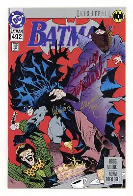 Buy Batman #492 Jones Platinum Variant VF 8.0 1993 • 25.63£