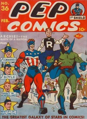 Buy Pep Comics #36 Photocopy Comic Book • 13.98£