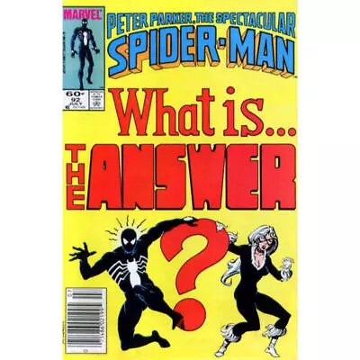 Buy Spectacular Spider-Man #92 Newsstand  - 1976 Series Marvel Comics VF [w. • 3.86£