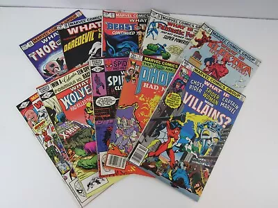 Buy Vintage Marvel Comics What If: 1979-83 Sold Separately **You Pick** (Pg190C) • 7.77£