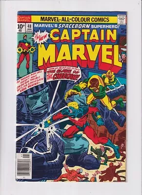 Buy Captain Marvel (1968) #  48 UK Price (6.0-FN) (663636) The Cheetah 1977 • 8.10£