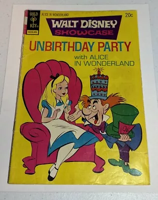 Buy Gold Key Walt Disney Showcase #22 1974 Unbirthday Party Alice In Wonderland • 11.64£