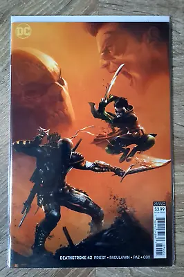 Buy DeathStroke#42B Variant Francesco Mattina Cover - Vol.4 2019 - Marvel Comics NM • 2.50£
