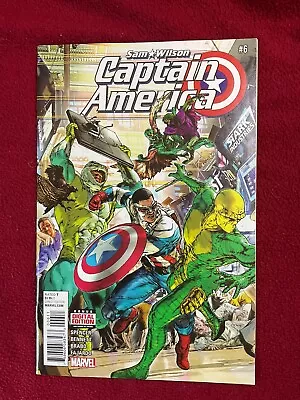 Buy Captain America: Sam Wilson #6-1st Full App New Falcon-very High Grade-free P&p • 14.99£