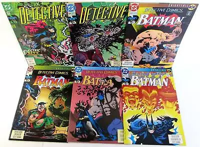 Buy Detective Batman Lot Of 6 #646, 654, 659, 660, 664, 661 DC 1992 1st Print Comics • 18.44£