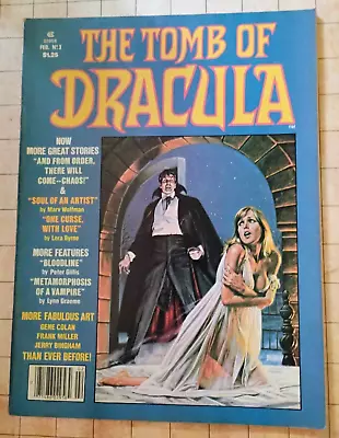 Buy Tomb Of Dracula #3 Marvel 1980 Horror Magazine Frank Miller Art • 11.64£