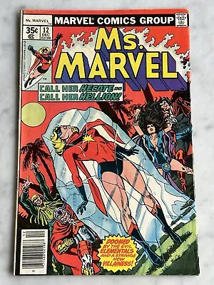 Buy Ms. Marvel #12 F 6.0 - Buy 3 For FREE Shipping! (Marvel, 1977) • 3.88£