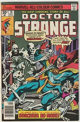 Buy Doctor Strange #19  (Marvel 1974 2nd Series) VFN- • 5.95£