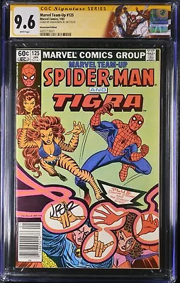 Buy Marvel Team-Up #125 CGC SS 9.6 (Jan 1983, Marvel) Signed By JRJR Newsstand • 186.72£