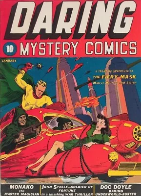 Buy Daring Mystery Comics #1 Photocopy Comic Book • 13.98£