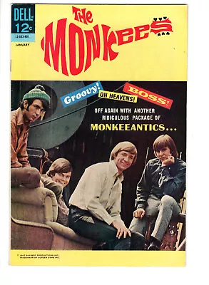 Buy Monkees #8 (1968) - Grade 6.0 - Dell Silver Age Tv Adaptation Comic Series • 38.90£