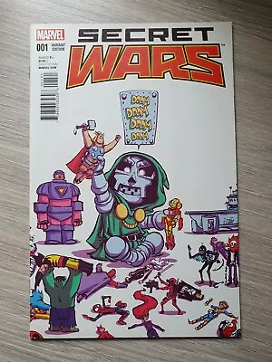 Buy Secret Wars #1 (2015) NM - Skottie Young Variant • 11.99£