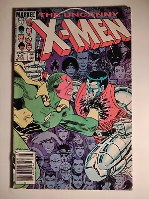 Buy Uncanny X-Men #191 Newsstand, FN-/5.5, Marvel 1985, 1st App. Nimrod, Vision • 6.21£