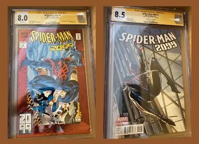 Buy Spider-Man 2099 #1 CGC 8.0 1992 Spider-Man 2099 #1 CGC 8.5 2014 Rick Leonardi • 155.32£