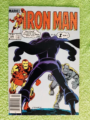 Buy IRON MAN #196 NM Newsstand Canadian Price Variant RD6121 • 12.54£
