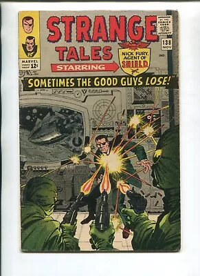 Buy Strange Tales 138 Vg V1 Marvel 1965! 1st Eternity! Nick Fury! Dr. Strange! 1!!!! • 23.29£
