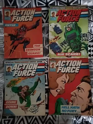 Buy Action Force Comics #6 #20 #25 #42 Marvel UK G.I. Joe Job Lot • 19.99£