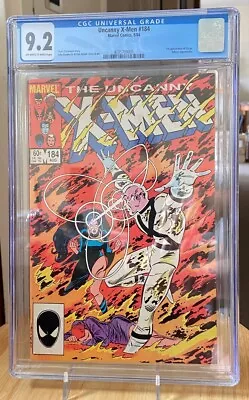 Buy Uncanny X-Men #184 1st App Of Forge CGC 9.2 OW/W Pages • 38.82£