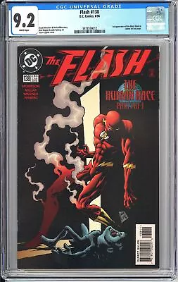 Buy Flash #138 CGC 9.2 1998 3978599012 1st Black Flash In Cameo! KEY! • 69.89£