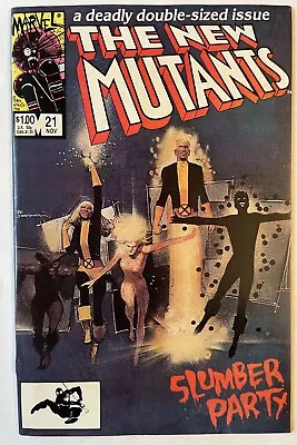 Buy New Mutants #21 • KEY 1st Appearance Magick! 1st Full Appearance Warlock! • 4.66£