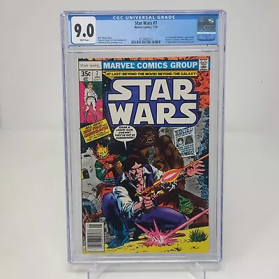 Buy Star Wars #7 Cgc 9.0 White Pages • 42.79£