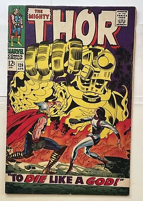 Buy The Mighty Thor #139 -MARVEL COMICS - 1967 • 10.11£