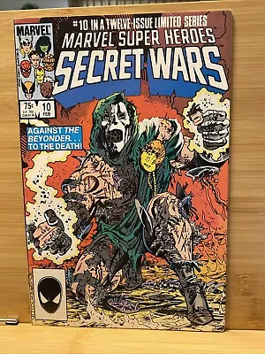 Buy Marvel Super Heroes Secret Wars #10 ('85) KEY! Battle Vs. Beyonder, Jim Shooter! • 6.59£