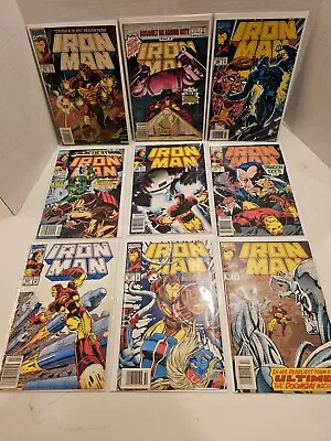 Buy Iron Man Lot (9) Comics/ 1991-93/ Issues# 13,277,279,272,266,296,297,299,301, • 38.82£