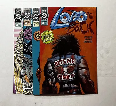 Buy Lobo's Back #1-4 1992 DC Comics. NICE Nm+ Mini Series. Unread • 21.55£