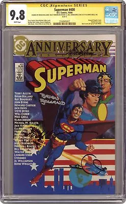 Buy Superman #400 CGC 9.8 SS Bolland/Simonson/Sienkiewicz/Grell 1984 2504945007 • 695.06£