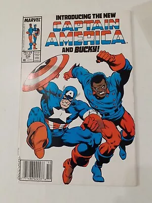 Buy Captain America #334 (1987) - 1st Lamar Hoskins Bucky  • 8£