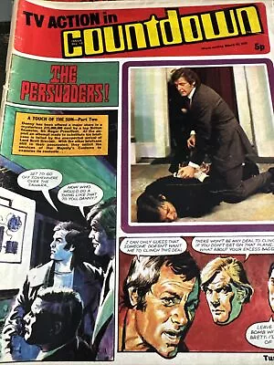 Buy TV Action +Countdown Magazine/comic Issue 57 The Persuaders • 6£
