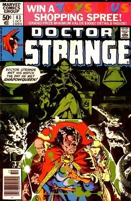 Buy Doctor Strange (2nd Series) #43 (Newsstand) VF; Marvel | Chris Claremont - We Co • 7.75£