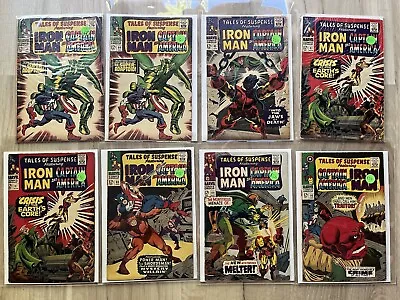Buy Tales Of Suspense 84 X2 85 87 X2 88 89 90 G/VG To F- 1966 1967 8 Book Lot • 85.42£