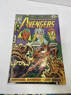 Buy Avengers #128 Marvel Comics 1974  Scarlett Witch Thor Iron Man Vision • 6.99£