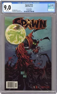 Buy Spawn #119N Capullo Newsstand Variant CGC 9.0 2002 3734263009 • 411.60£