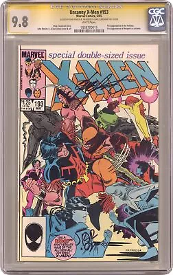 Buy Uncanny X-Men #193 CGC 9.8 SS Romita Jr./ Claremont 1985 0958700015 • 252.40£