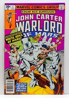 Buy John Carter Warlord Of Mars #2 --1977-- • 1.93£