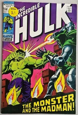 Buy Incredible Hulk #144  MARVEL  Doctor Doom • 17.50£