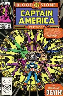 Buy Captain America (1968) # 359 (7.0-FVF) 1st Crossbones Cameo 1989 • 9.45£