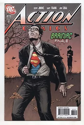 Buy Action Comics #870 NM First Print Geoff Johns Gary Frank  • 2.33£