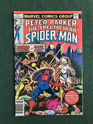 Buy Spectacular Spider-Man #12 Marvel Comics Bronze Age Vgf  L1 • 7.77£