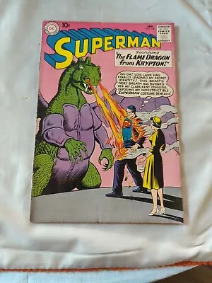 Buy SUPERMAN Jan #142 - NICE - 2ND BAT X-OVER - 1961  • 21.71£