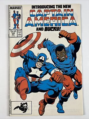 Buy Captain America #334 (1987) Lemar Hoskins Becomes Bucky ~ Marvel Comics • 6.52£
