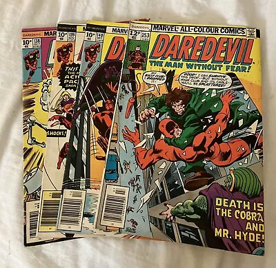 Buy Daredevil Comic 4 Issue Bundle (138,139,140,153#) • 18.99£