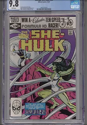 Buy Savage She-Hulk #22 CGC 9.8 1981 Marvel Comics Damaged Frame View Scans • 77.62£