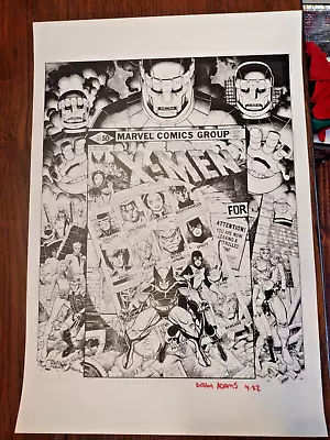 Buy Arthur Adams Uncanny X-Men #141  Print/Poster - Autographed By Adams 4/22 • 37.28£