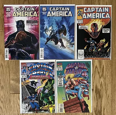 Buy Captain America #19, 22, 356, 396 & 431 Marvel Comic Book Lot • 11.61£